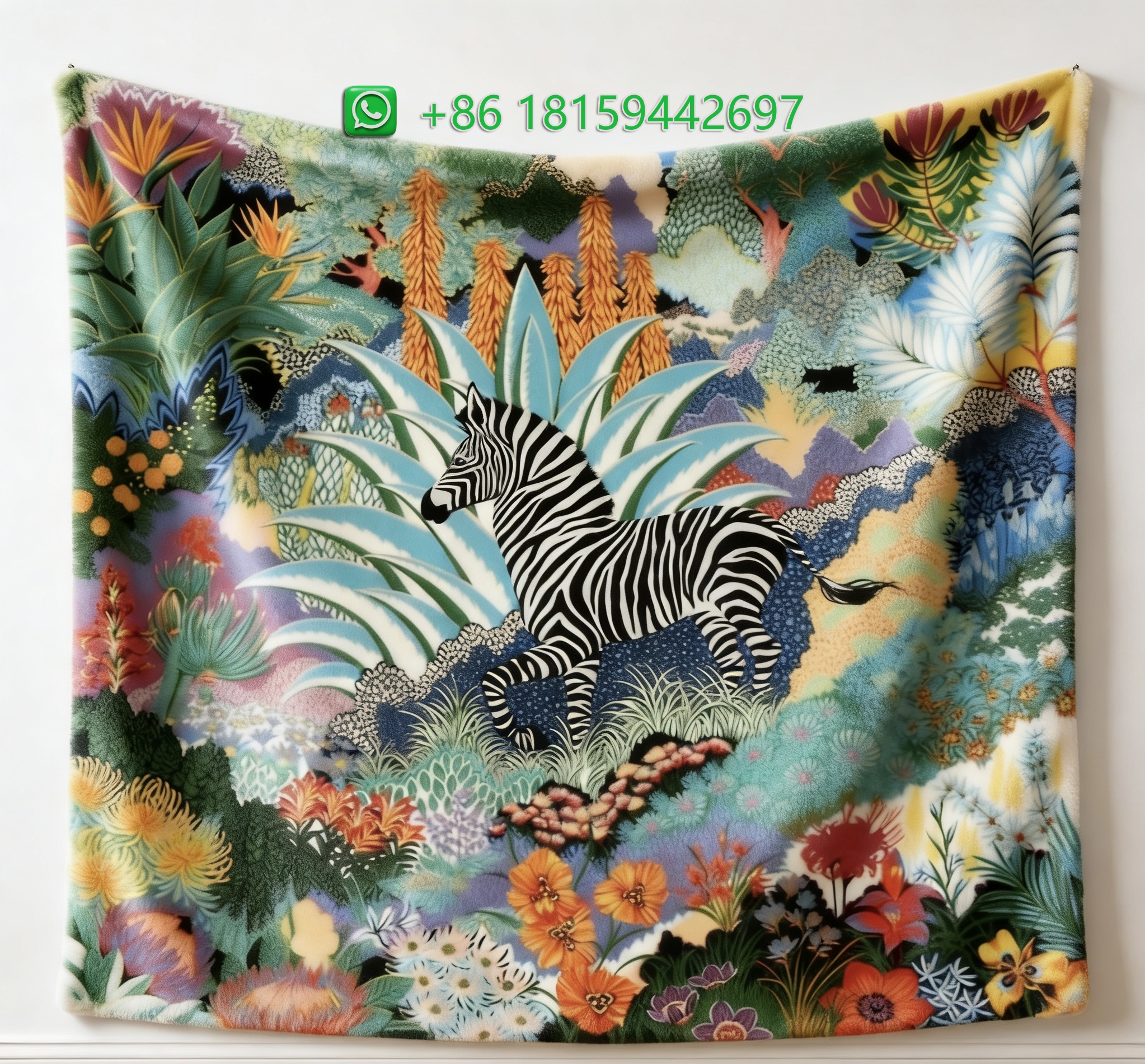 Hermes Throw Blankets